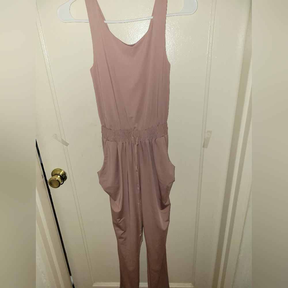 Pink jumpsuit